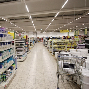 Supermarket 13w 22w 30w 40w 45w 50w 60w smd indoor led linear batten tube light