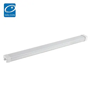 Low power library office waterproof ip65 4ft 36watt 8ft 60watt led batten strip light
