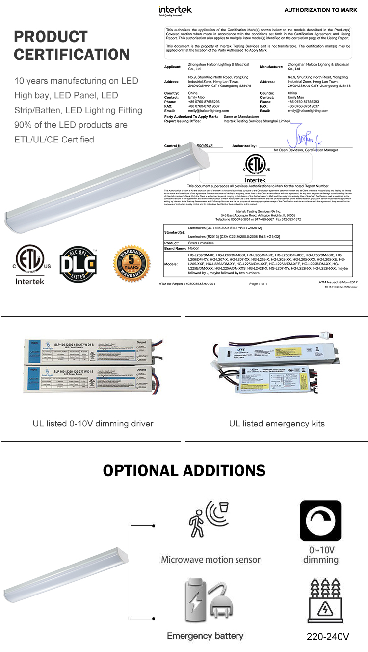 Hongyue Lighting Is a professional commercial LED lighting manufacturer