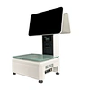 Cash register and weighing machine