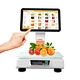Cash register weighing identification