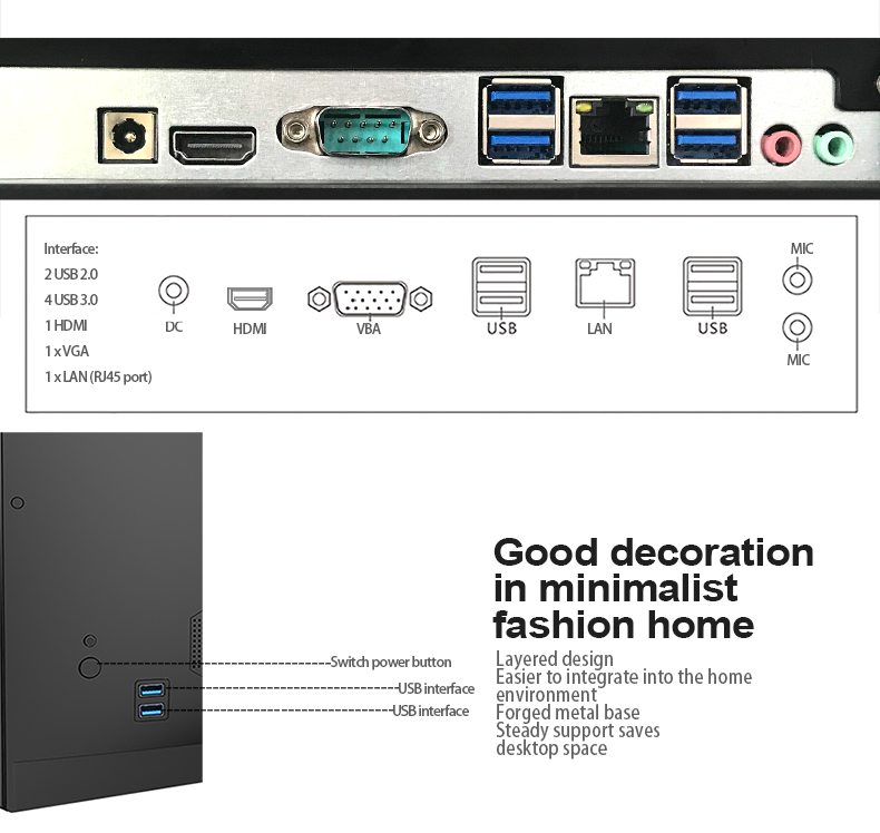 Multi-functional all-in-one machine