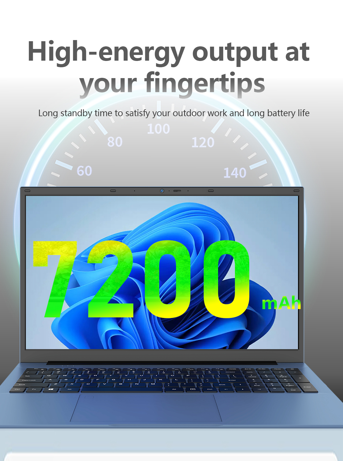 Thin laptop for business and office use