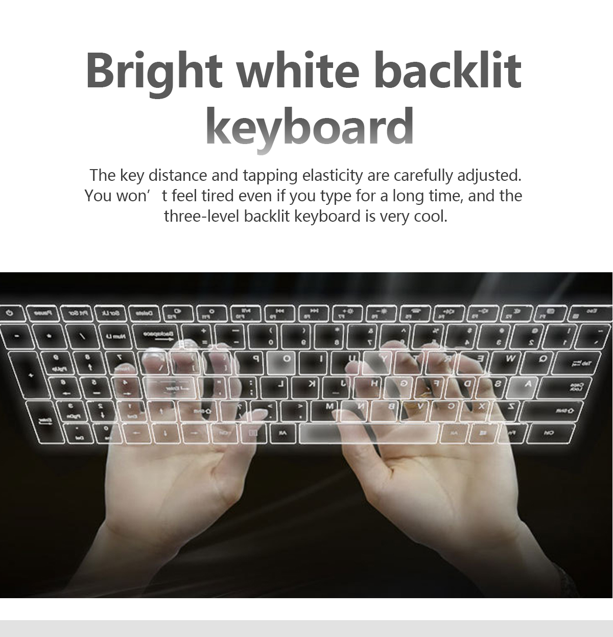 Thin laptop for business and office use