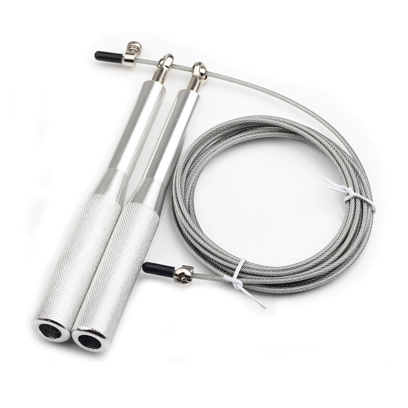 Adjustable Fitness Training Gym Weighted Metal Speed Jump Rope For Workout