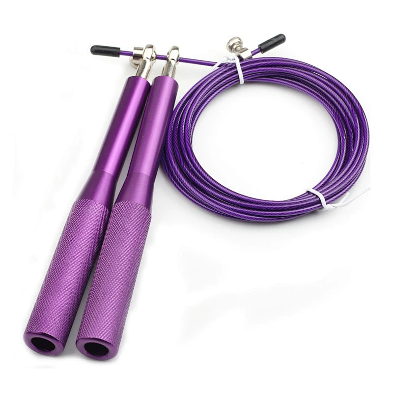 Adjustable Fitness Training Gym Weighted Metal Speed Jump Rope For Workout