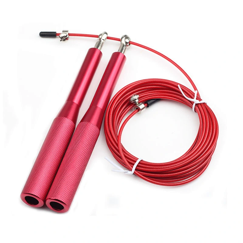 Adjustable Fitness Training Gym Weighted Metal Speed Jump Rope For Workout