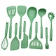 silicone pink kitchen utensils