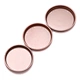 rose gold stell material pizza mold