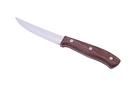 steak knife wooden handle