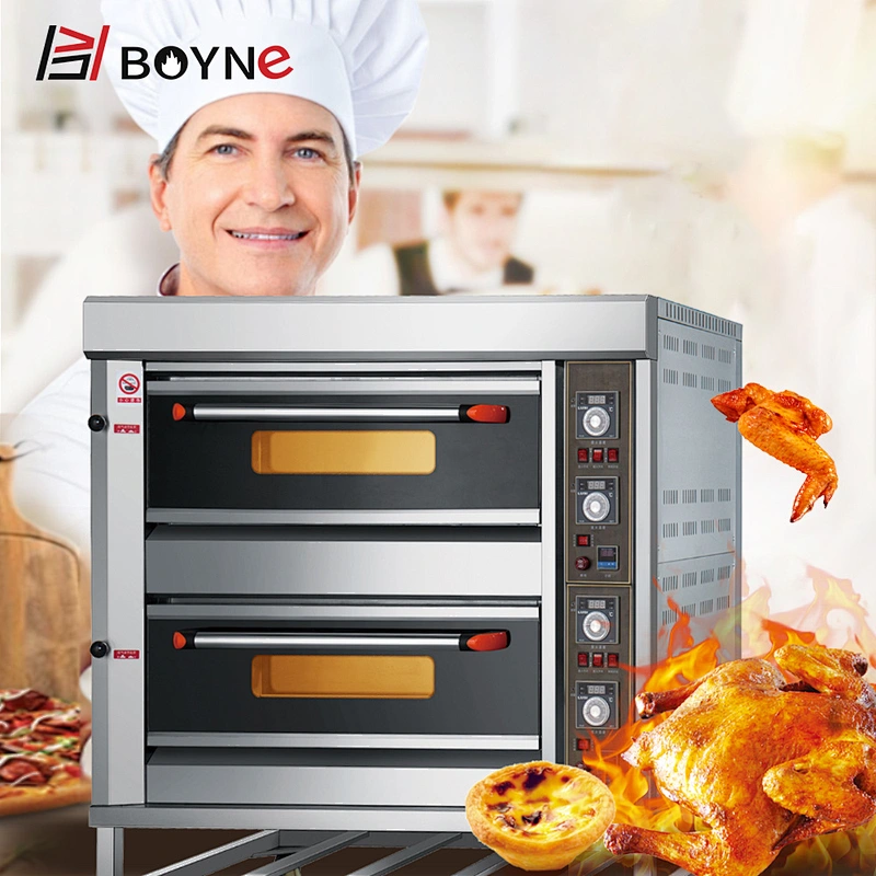 Boyne Kitchen Equipment Machine Commercial Electric Gas Deck Cake Bread Baking Bakery Bake Oven For Sale
