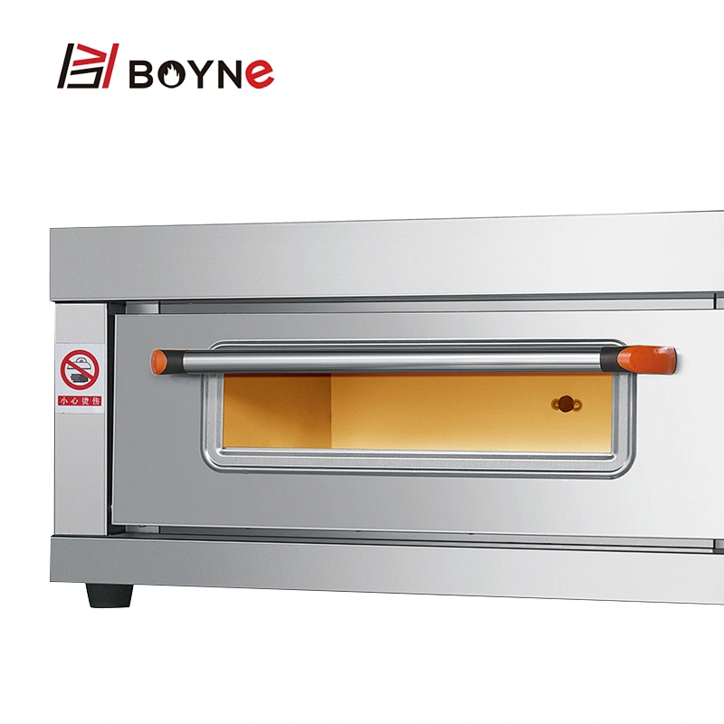 Intelligent Computer Control Bakery Oven Electric One Deck One Tray Deck Oven
