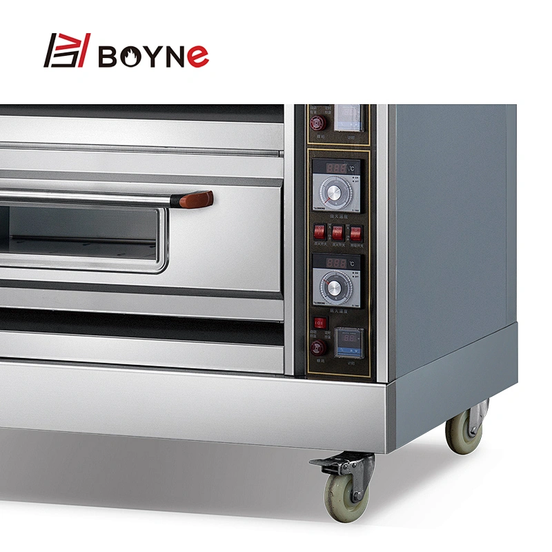 Bread Baking Electric Deck Oven Used For Pizza Cookies Pastry Baking