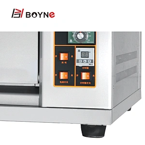 Stainless Steel Commercial Bakery Kitchen Equipment One Layer  One Tray Gas Bread Bakery Oven
