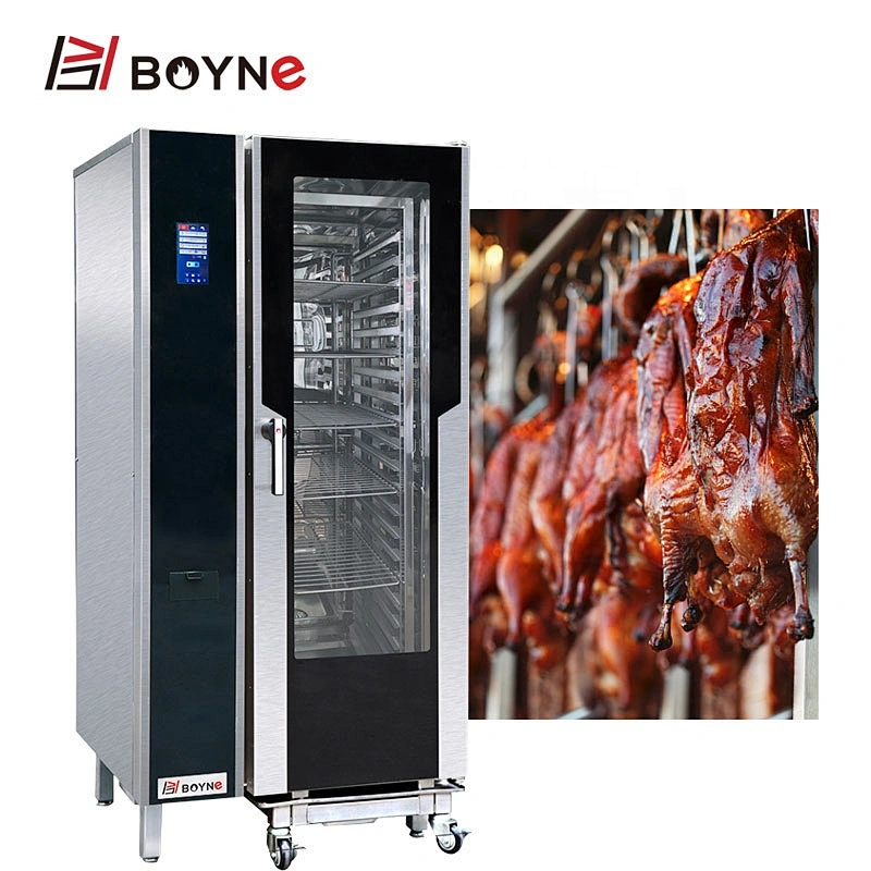 Touch Edition 20 Trays Electric Combi Oven With Steaming and baking Function For Hotel Kitchen