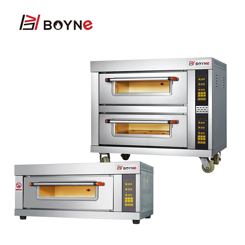 Restaurant Hotel Kitchen Baking Pastry Oven 2 Layer 4 Trays Electric Oven