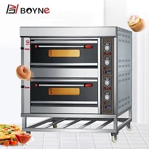 Boyne Kitchen Equipment 18 Inch Commercial Restaurant Fast Electric Gas Pizza Oven For Sale