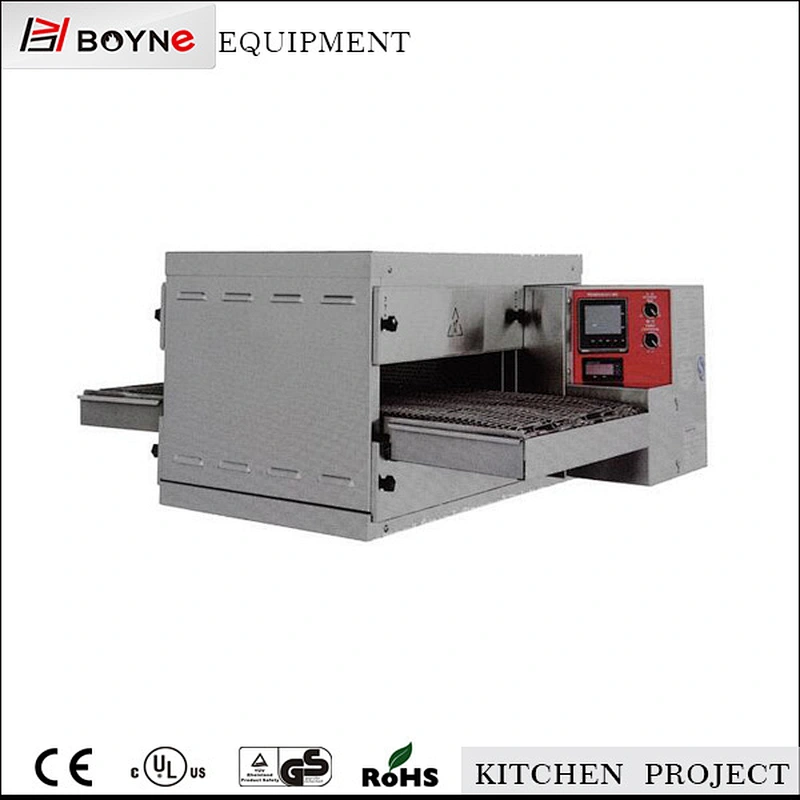 stainless steel commercial electric conveyor pizza oven