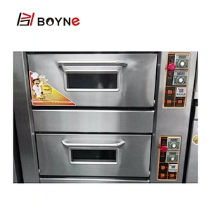 Commercial Quality High Temperature Three Deck Three Tray Gas Bakery Oven