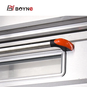Gas Stainless Steel Single Deck Two Trays Commercial Bakery Equipment Deck Oven