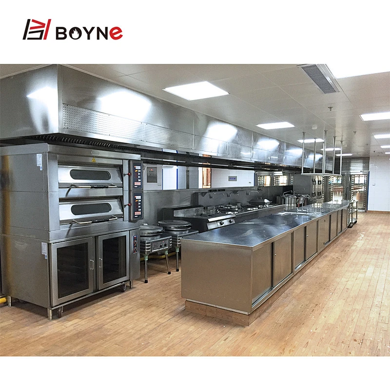 Boyne Product Stainless Steel Professional Commercial Industrial Mechanical Hotel Restaurant Kitchen Equipment For Hotel