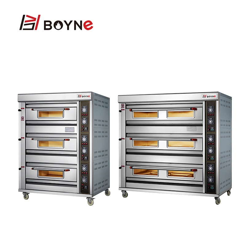 Gas Bakery Oven One Layer Two Trays Bakery Oven Different Capacity Available For Kitchen