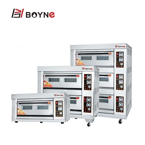 Commercial Gas  Bakery Shop High Temperature 1 Layer  2 Trays Bread Bakery Oven