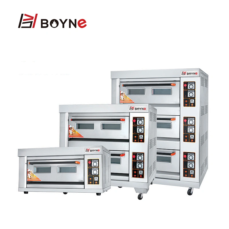 Commercial Gas  Bakery Shop High Temperature 1 Layer  2 Trays Bread Bakery Oven