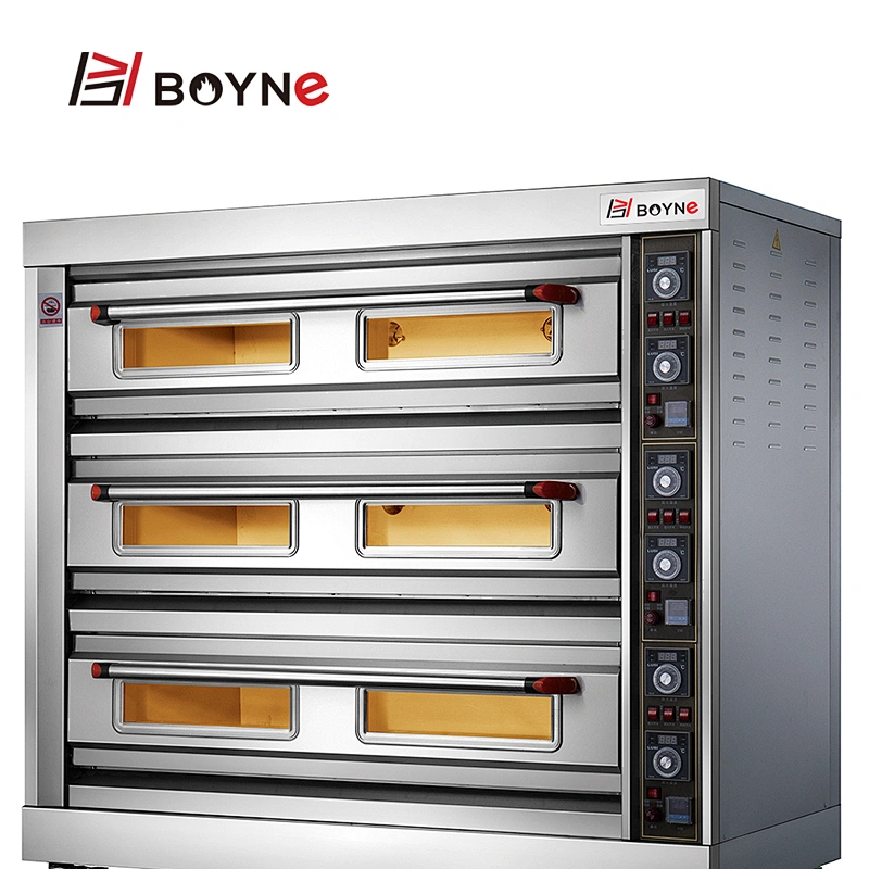 Bread Baking Electric Deck Oven Used For Pizza Cookies Pastry Baking