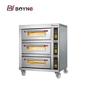 Intelligent Computer Control Bakery Oven Electric One Deck One Tray Deck Oven