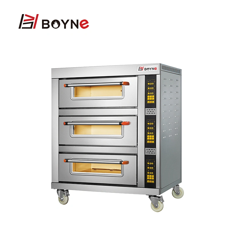 Intelligent Computer Control Bakery Oven Electric One Deck One Tray Deck Oven