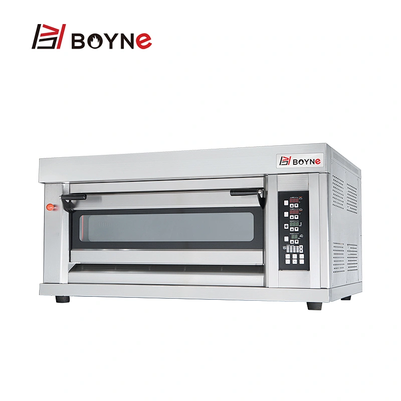 Commercial Microcomputer Type High Temperature One Deck Two Tray Gas Bakery Oven
