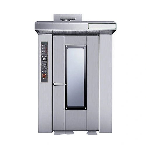 Commercial Professional Bakery Use Stainless Steel Heavy Duty Electric 16 Trays Rotary Bread Convection Oven For Sale