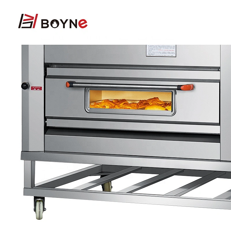 Commercial Bakery Oven Micro Gas Oven 1 Deck 2 Trays Bread Baking Oven