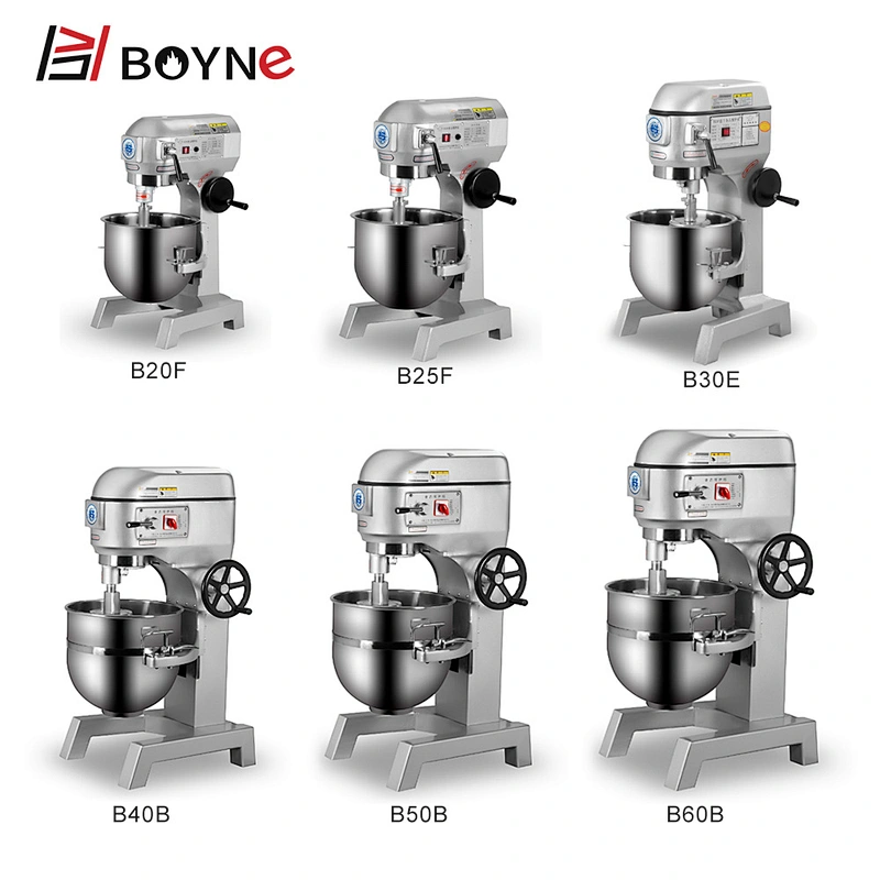 Boyne Kitchen Equipment 7L 20L Commercial Processor Blender Bakery Multifunctional Stand Cake Food Powder Mixer Machine