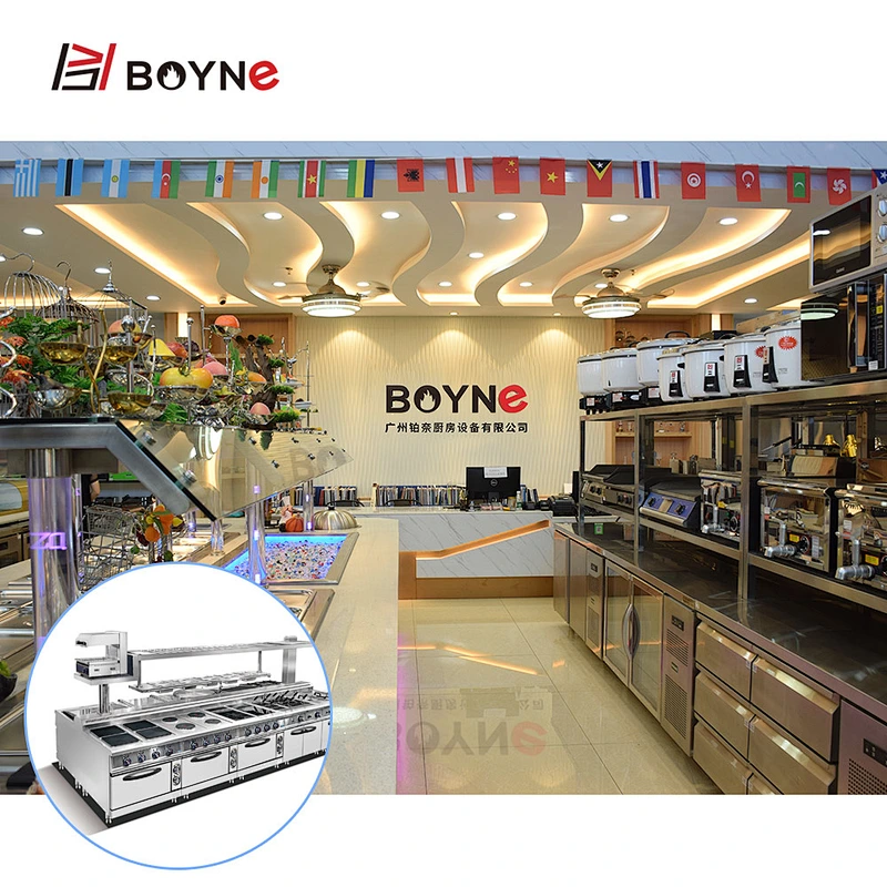 Boyne Product Stainless Steel Professional Commercial Industrial Mechanical Hotel Restaurant Kitchen Equipment For Hotel