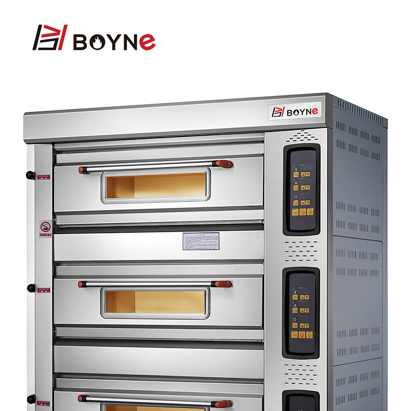 Commercial Bakery Oven Micro Gas Oven 1 Deck 2 Trays Bread Baking Oven