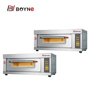 Intelligent Computer Control Bakery Oven Electric One Deck One Tray Deck Oven