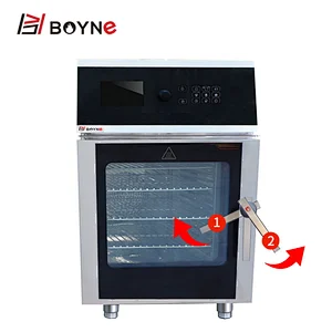 Electric Touch Screen Version Combi Oven Western And Chinese Kitchen Commercial Oven