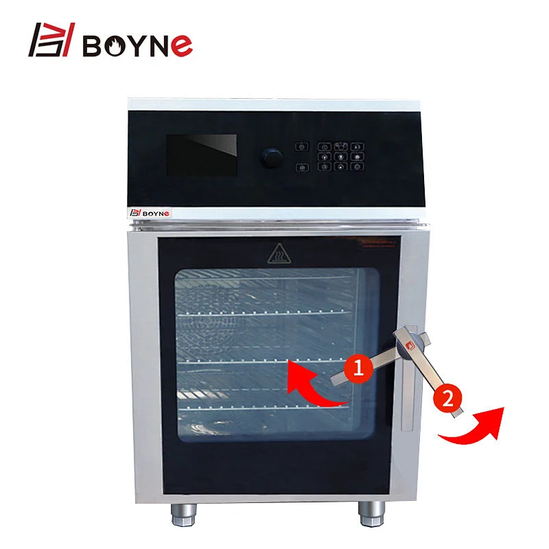 Electric Touch Screen Version Combi Oven Western And Chinese Kitchen Commercial Oven