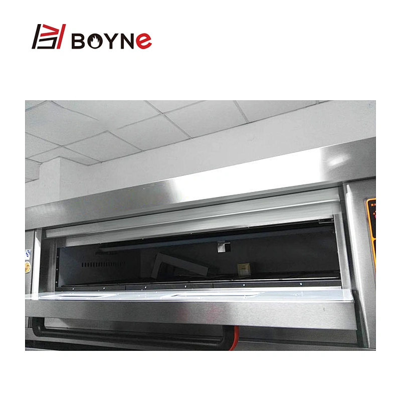 Big Capacity Commercial Bread Electric Stainless Steel Four Deck Twelve Trays Bakery Deck Oven