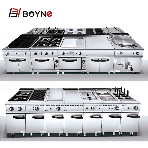 Boyne Product Stainless Steel Professional Commercial Industrial Mechanical Hotel Restaurant Kitchen Equipment For Hotel