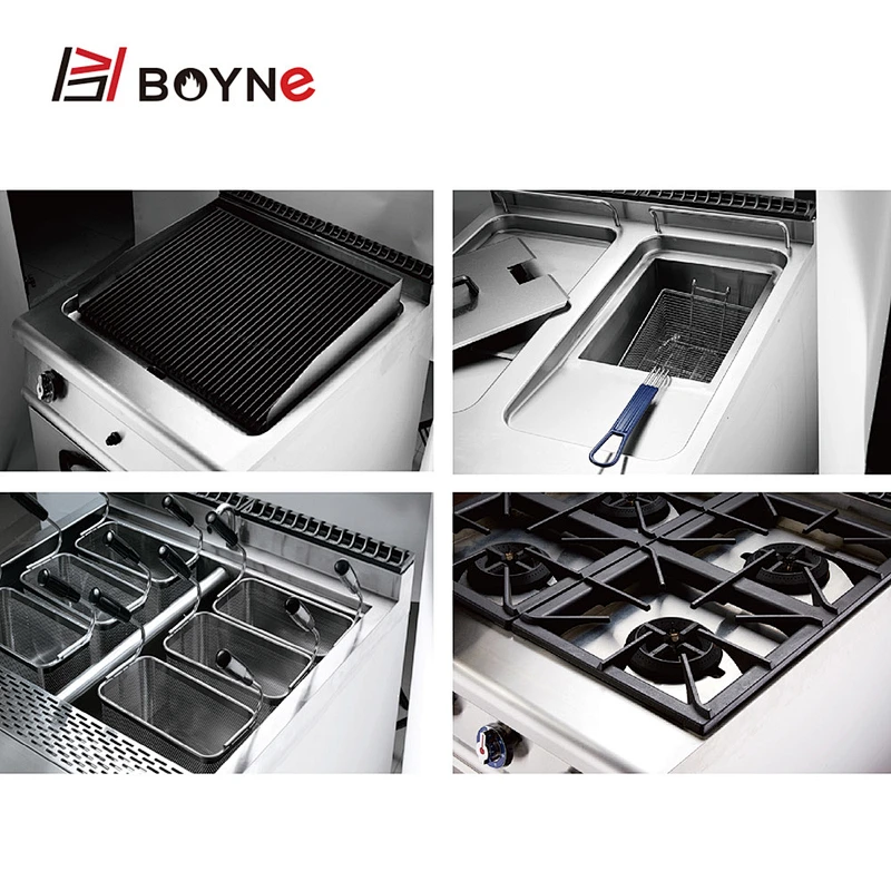 Boyne China Factory Multi Function Home Fast Food Burger Pizza Catering Restaurant Kitchen Equipment For Mcdonalds Kfc