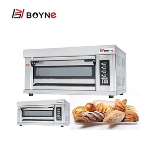 Commercial Microcomputer Type High Temperature One Deck Two Tray Gas Bakery Oven