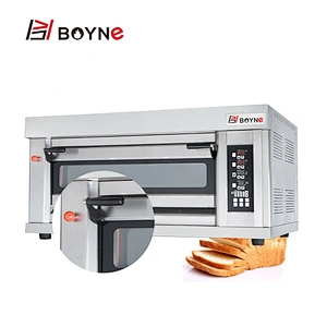 Commercial Microcomputer Type High Temperature One Deck Two Tray Gas Bakery Oven