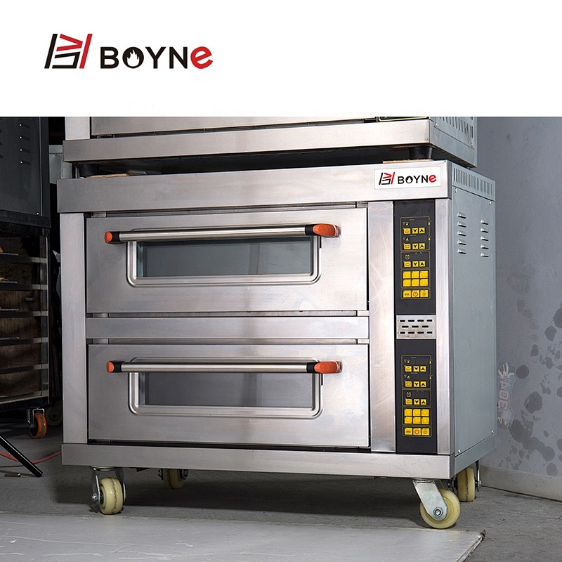 Micro Computer Electric Oven 3 Deck 6 Trays Bakery Oven For Bread Pizza