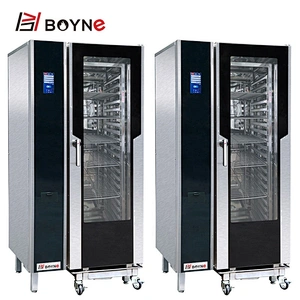Touch Edition 20 Trays Electric Combi Oven With Steaming and baking Function For Hotel Kitchen