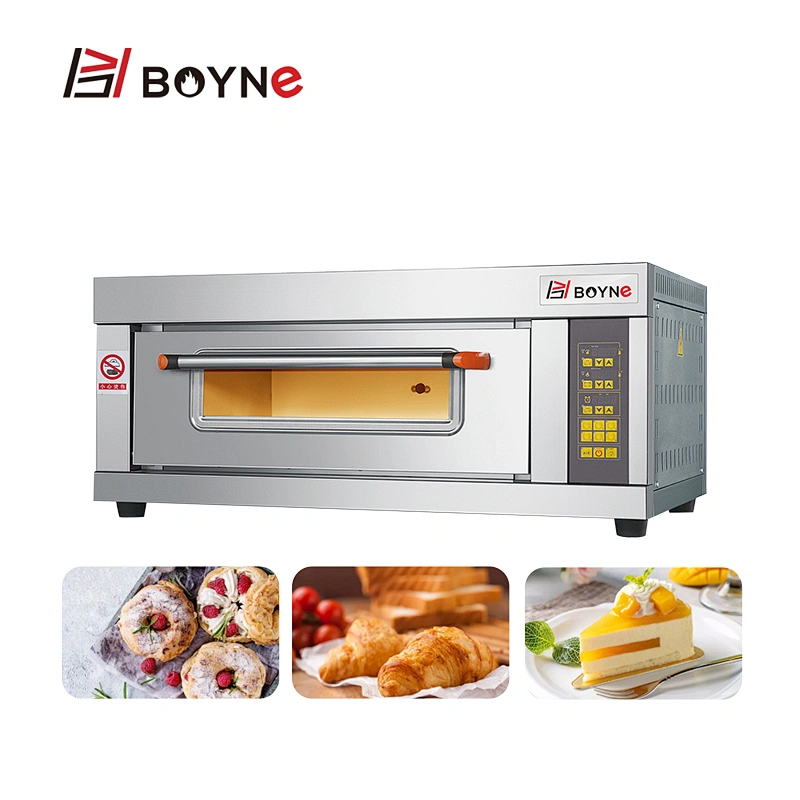 Micro Computer Electric Oven 3 Deck 6 Trays Bakery Oven For Bread Pizza