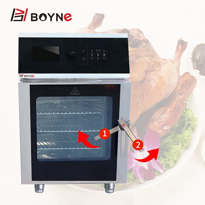 Electric Touch Screen Version Combi Oven Western And Chinese Kitchen Commercial Oven
