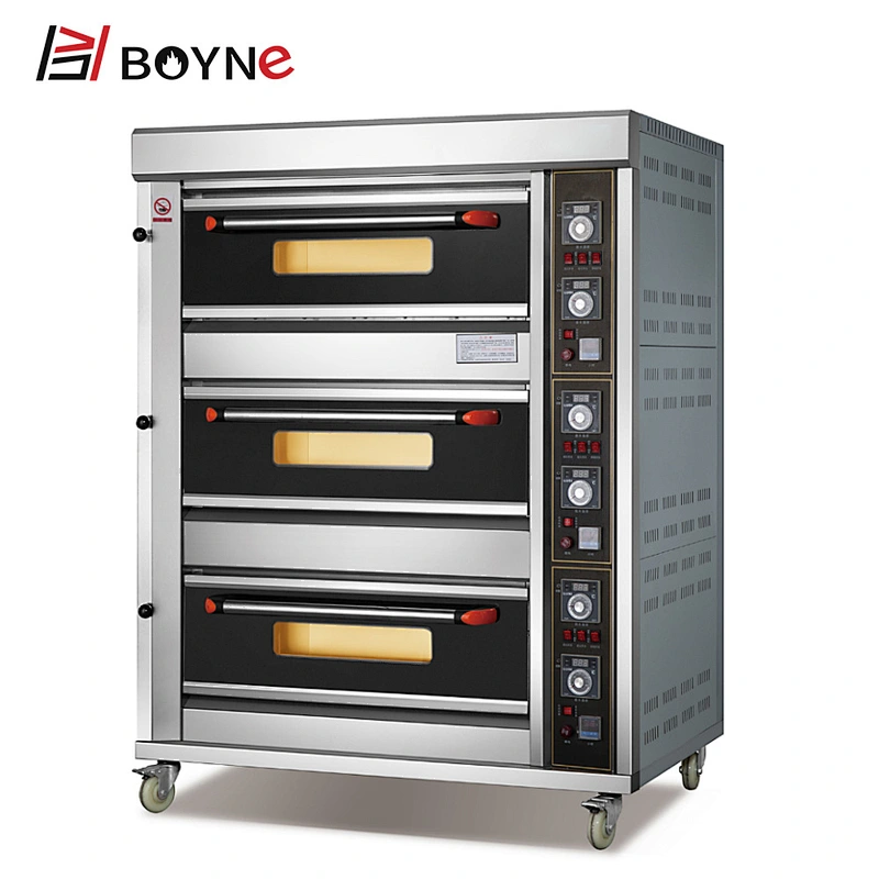 Boyne Kitchen Equipment Machine Commercial Electric Gas Deck Cake Bread Baking Bakery Bake Oven For Sale